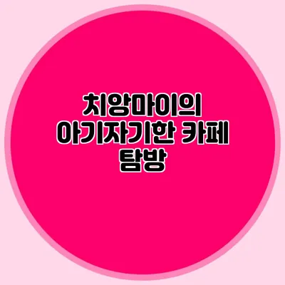 치앙마이의 아기자기한 카페 탐방